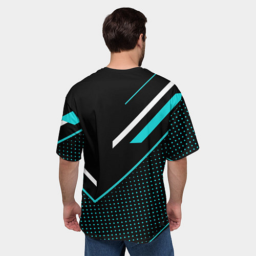 Мужская футболка оверсайз Judo / 3D-принт – фото 4