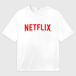 Мужская футболка оверсайз NETFLIX
