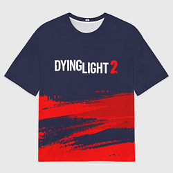 Мужская футболка оверсайз DYING LIGHT 2 ДАИНГ ЛАЙТ