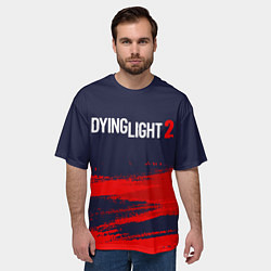 Футболка оверсайз мужская DYING LIGHT 2 ДАИНГ ЛАЙТ, цвет: 3D-принт — фото 2