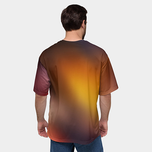 Мужская футболка оверсайз Дазай и Чуя / 3D-принт – фото 4