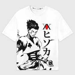 Мужская футболка оверсайз Hunter x Hunter, Hisoka