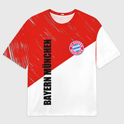 Футболка оверсайз мужская Бавария, цвет: 3D-принт