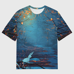 Футболка оверсайз мужская Forest, цвет: 3D-принт