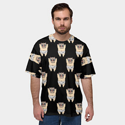 Футболка оверсайз мужская Иноске, цвет: 3D-принт — фото 2