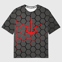 Футболка оверсайз мужская КОД ГИАСС, цвет: 3D-принт