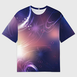 Мужская футболка оверсайз Абстракция