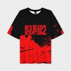 Мужская футболка оверсайз RED DEAD REDEMPTION 2
