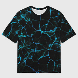 Мужская футболка оверсайз Ice Texture