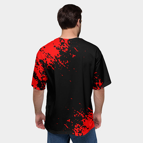 Мужская футболка оверсайз The Witcher / 3D-принт – фото 4