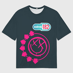 Футболка оверсайз мужская Blink 182, цвет: 3D-принт
