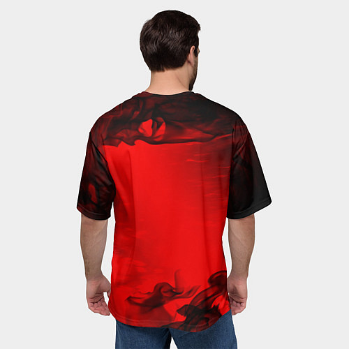 Мужская футболка оверсайз КОРОЛЬ И ШУТ / 3D-принт – фото 4