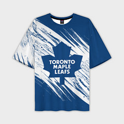 Футболка оверсайз мужская Toronto Maple Leafs,, цвет: 3D-принт