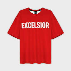 Футболка оверсайз мужская EXCELSIOR, цвет: 3D-принт