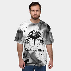Футболка оверсайз мужская КОРОЛЬ И ШУТ, цвет: 3D-принт — фото 2
