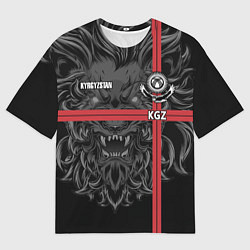 Мужская футболка оверсайз Киргизия