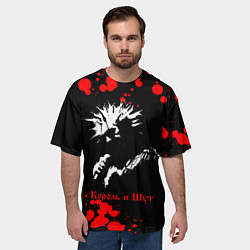 Футболка оверсайз мужская КОРОЛЬ И ШУТ, цвет: 3D-принт — фото 2