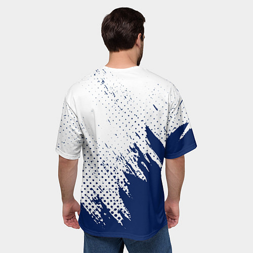 Мужская футболка оверсайз Tottenham Hotspur / 3D-принт – фото 4