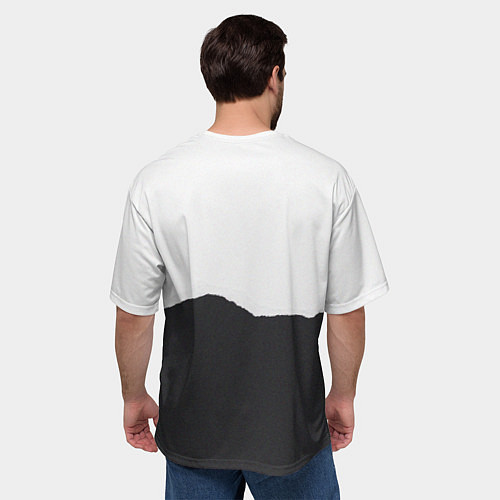 Мужская футболка оверсайз Только ты пари / 3D-принт – фото 4