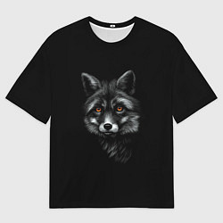 Футболка оверсайз мужская Лиса, цвет: 3D-принт