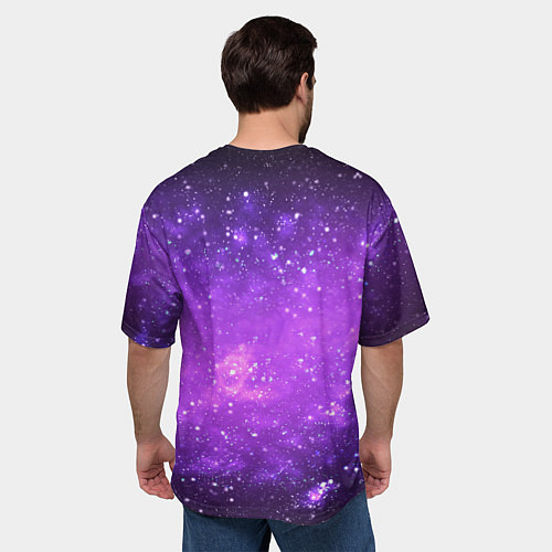 Мужская футболка оверсайз ЪУЪ СЪУКА / 3D-принт – фото 4