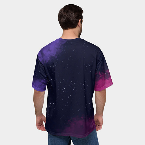 Мужская футболка оверсайз JoJo’s Bizarre Adventure Gym / 3D-принт – фото 4