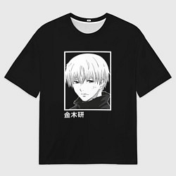 Футболка оверсайз мужская Кен Канеки, цвет: 3D-принт