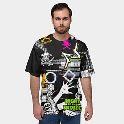 Футболка оверсайз мужская Watch Dogs, цвет: 3D-принт — фото 2