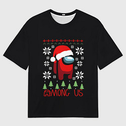 Футболка оверсайз мужская AMONG US, цвет: 3D-принт