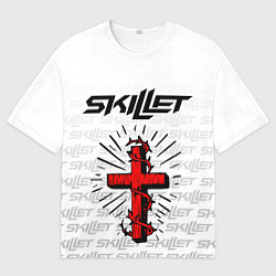 Футболка оверсайз мужская SKILLET, цвет: 3D-принт