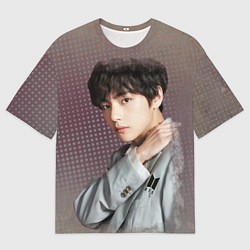 Мужская футболка оверсайз BTS Ким Тэ Хён