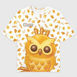 Футболка оверсайз мужская Fwooper Cookie, цвет: 3D-принт