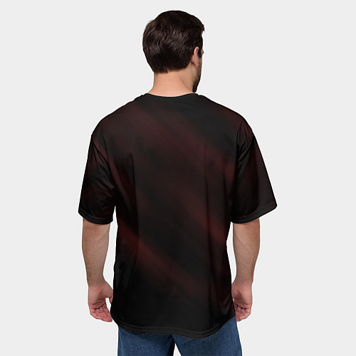 Мужская футболка оверсайз ЗЕНИЦУ / 3D-принт – фото 4