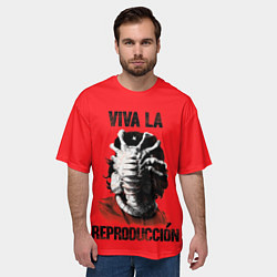 Футболка оверсайз мужская VIVA LA, цвет: 3D-принт — фото 2