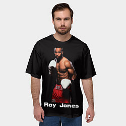 Футболка оверсайз мужская Roy Jones, цвет: 3D-принт — фото 2