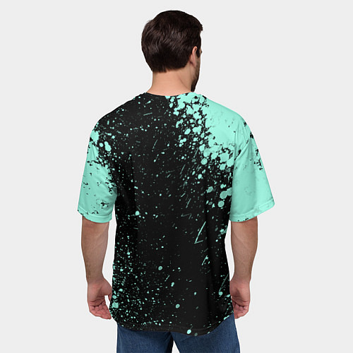 Мужская футболка оверсайз AMONG US / 3D-принт – фото 4