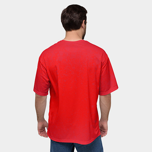 Мужская футболка оверсайз AMONG US / 3D-принт – фото 4