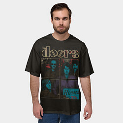 Футболка оверсайз мужская The Doors, цвет: 3D-принт — фото 2