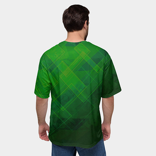 Мужская футболка оверсайз Доктор Стоун / 3D-принт – фото 4