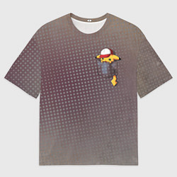 Футболка оверсайз мужская Покемон, цвет: 3D-принт