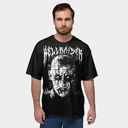 Футболка оверсайз мужская Hellraiser, цвет: 3D-принт — фото 2
