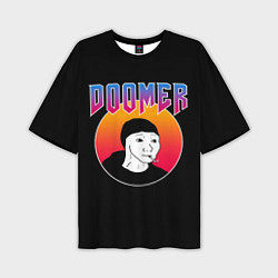 Мужская футболка оверсайз Doomer