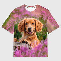 Футболка оверсайз мужская Dog, цвет: 3D-принт