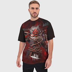 Футболка оверсайз мужская Dead by daylight, цвет: 3D-принт — фото 2