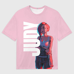 Мужская футболка оверсайз Judi Alvarez