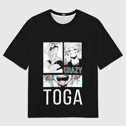 Футболка оверсайз мужская Toga Crazy, цвет: 3D-принт