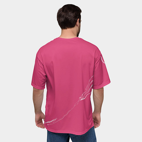 Мужская футболка оверсайз Dabi / 3D-принт – фото 4