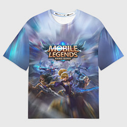 Футболка оверсайз мужская Mobile Legends Z, цвет: 3D-принт