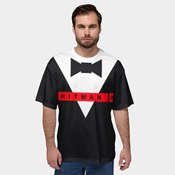 Футболка оверсайз мужская Hitman III, цвет: 3D-принт — фото 2