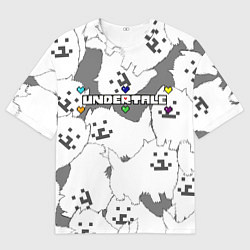 Футболка оверсайз мужская Undertale, цвет: 3D-принт